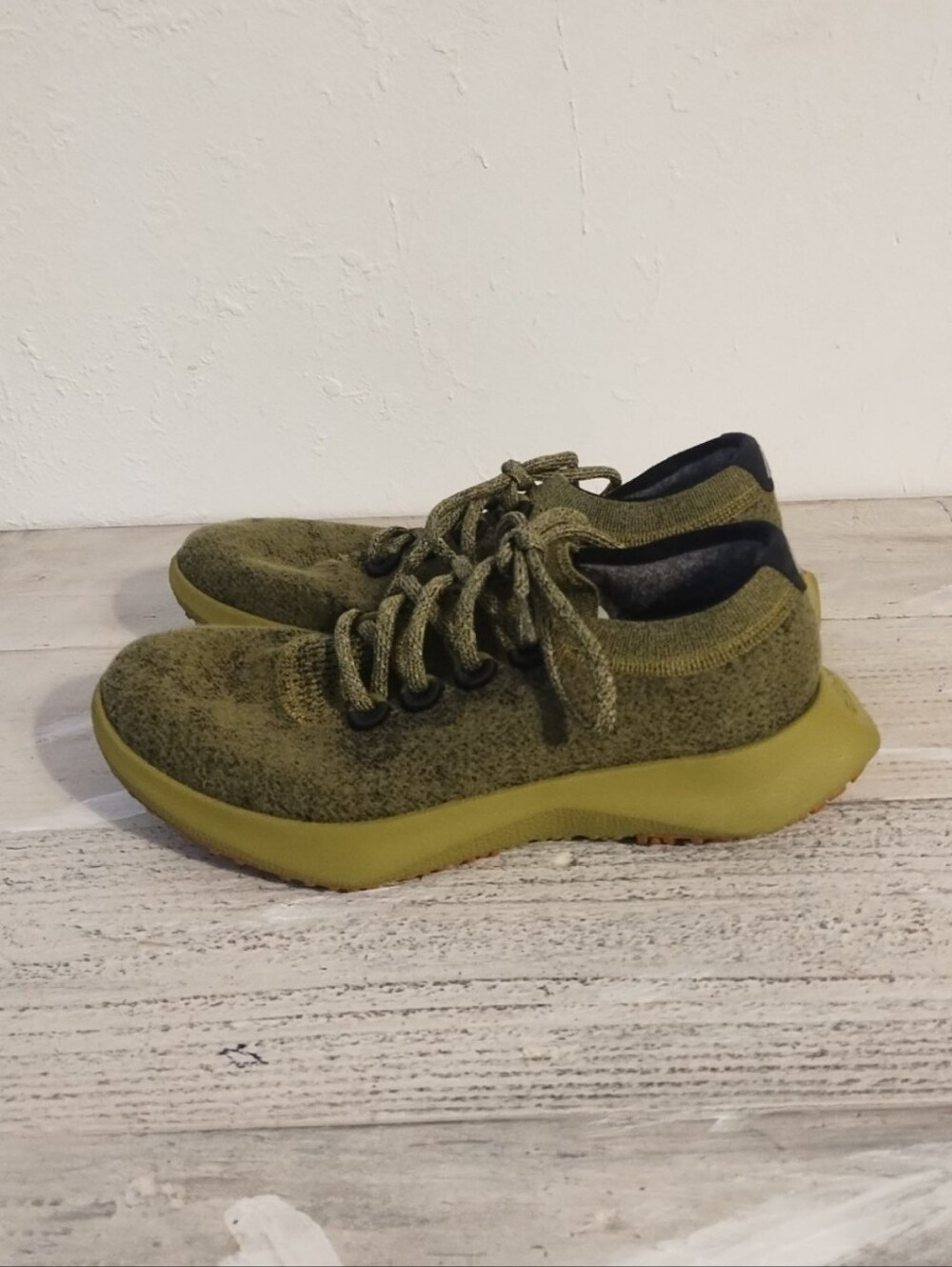 Allbirds Womens U.S.A size 8.5 Wool Dasher 2 Mizzle Running Shoes good condition